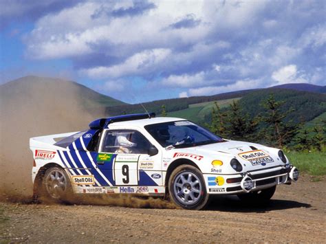 78 ford escort rally ford rs200 rally  Not only was it the first Ford to use a 16v twin-overhead-camshaft engine, it